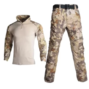 2025 New Custom Tactical Camouflage Long Sleeve Outdoor Training Camping Coat Hunting Camouflage Suit Uniform
